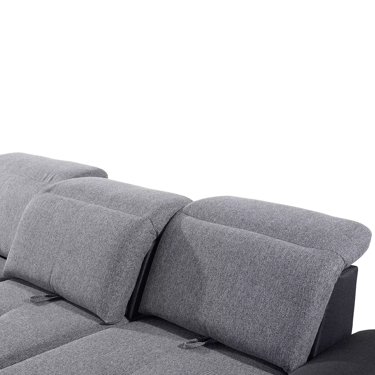 Ecksofa Malaga 137 x 229 Grau