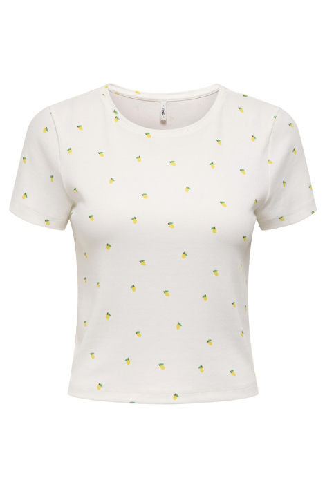 Only witte dames t-shirt