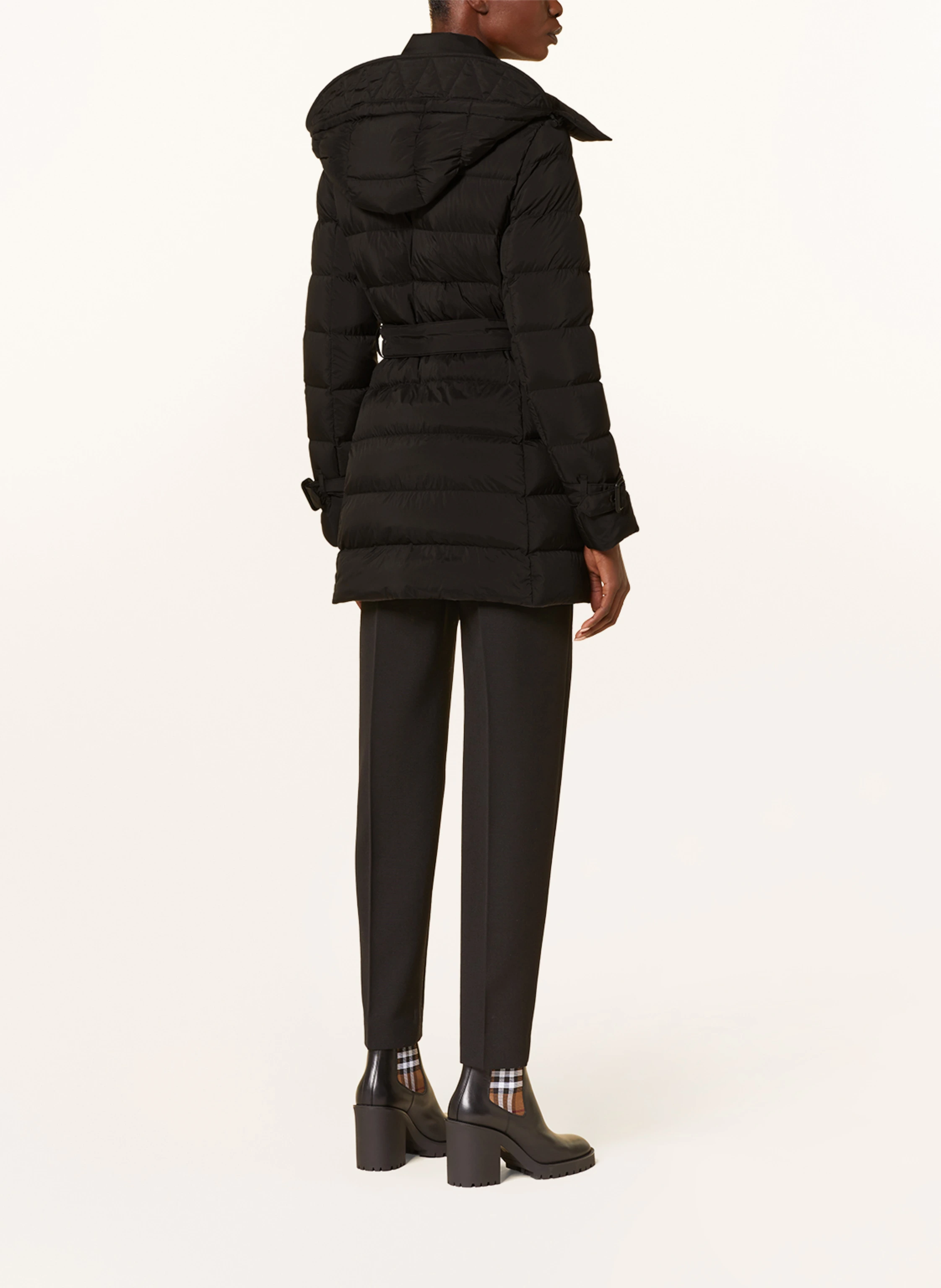 BURBERRY Daunenmantel ASHWICK mit abnehmbarer Kapuze
