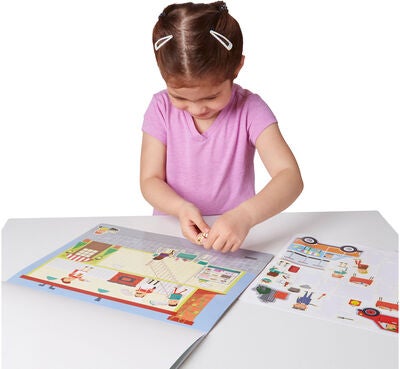 Melissa & Doug Klistremerkebok By 200 Stk