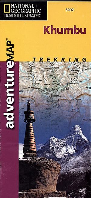 NATIONAL GEOGRAPHIC - 3002 KHUMBU ECHELLE 1 125 000