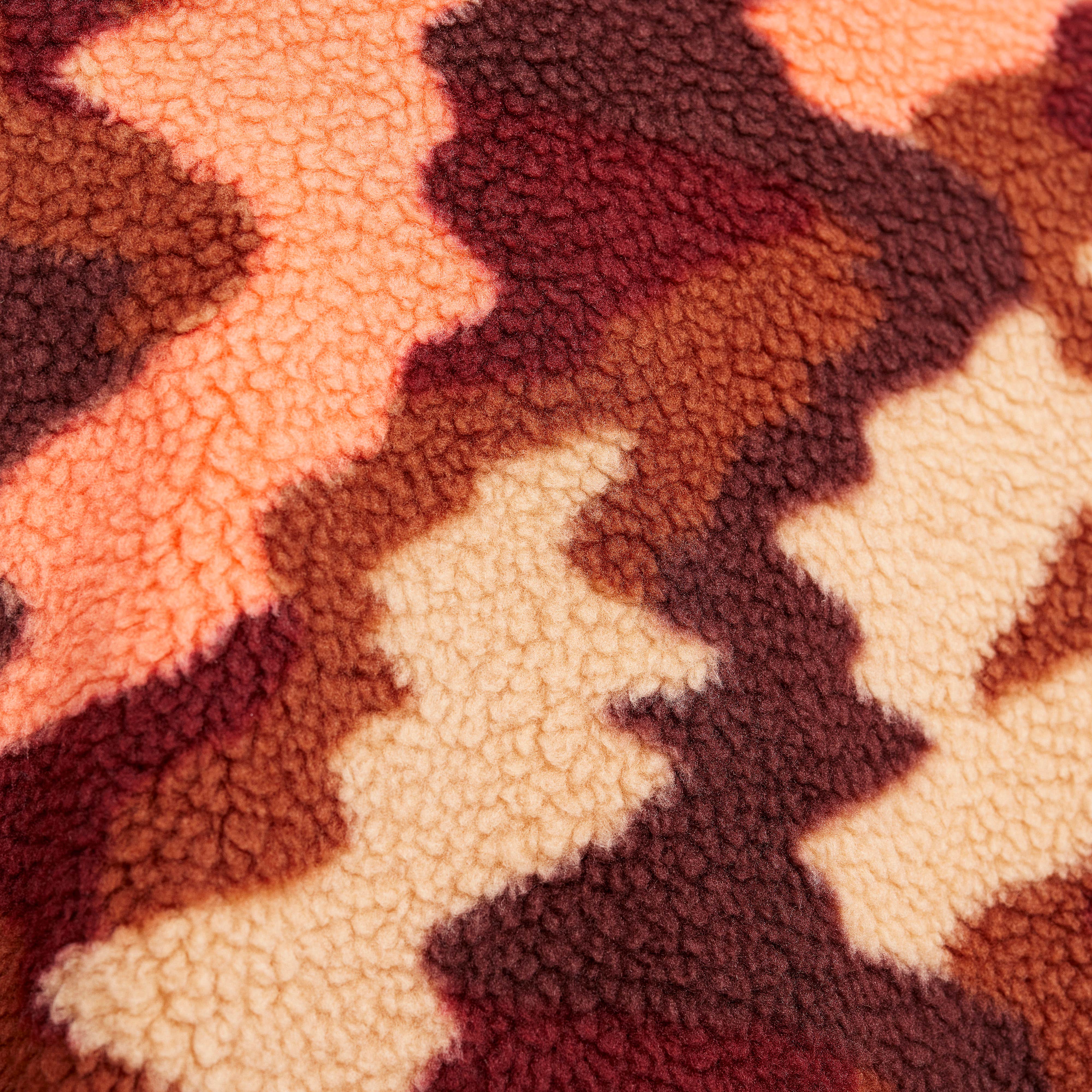 High Pile Fleece Dame Pomegranate