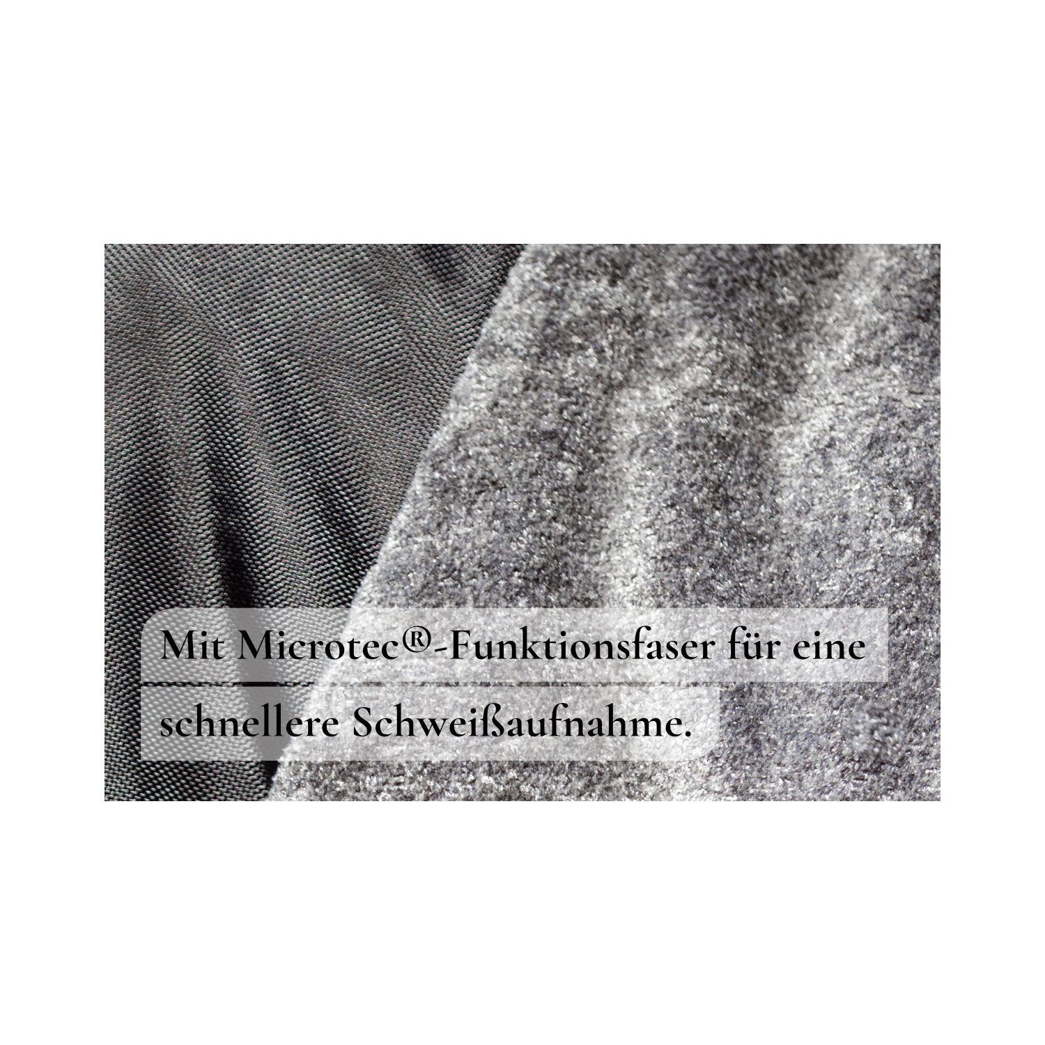 EQUINE-MICROTEC Multifunktionsdecke Flanell Touch  - graphite/white - 135 cm