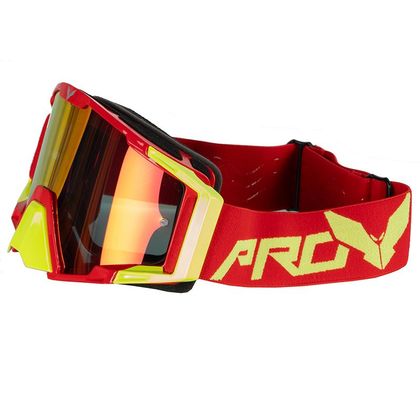Masque cross Prov GRAVITY RED / YELLOW 2020 - Rouge / Jaune