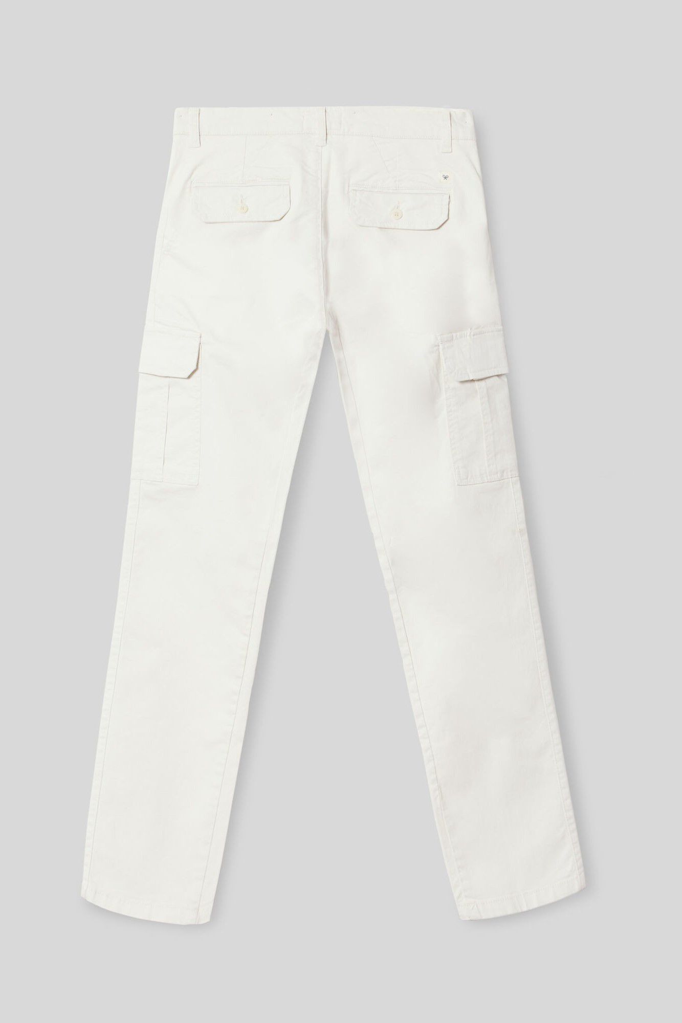Calça esportiva cargo cor pedra - Marfim
