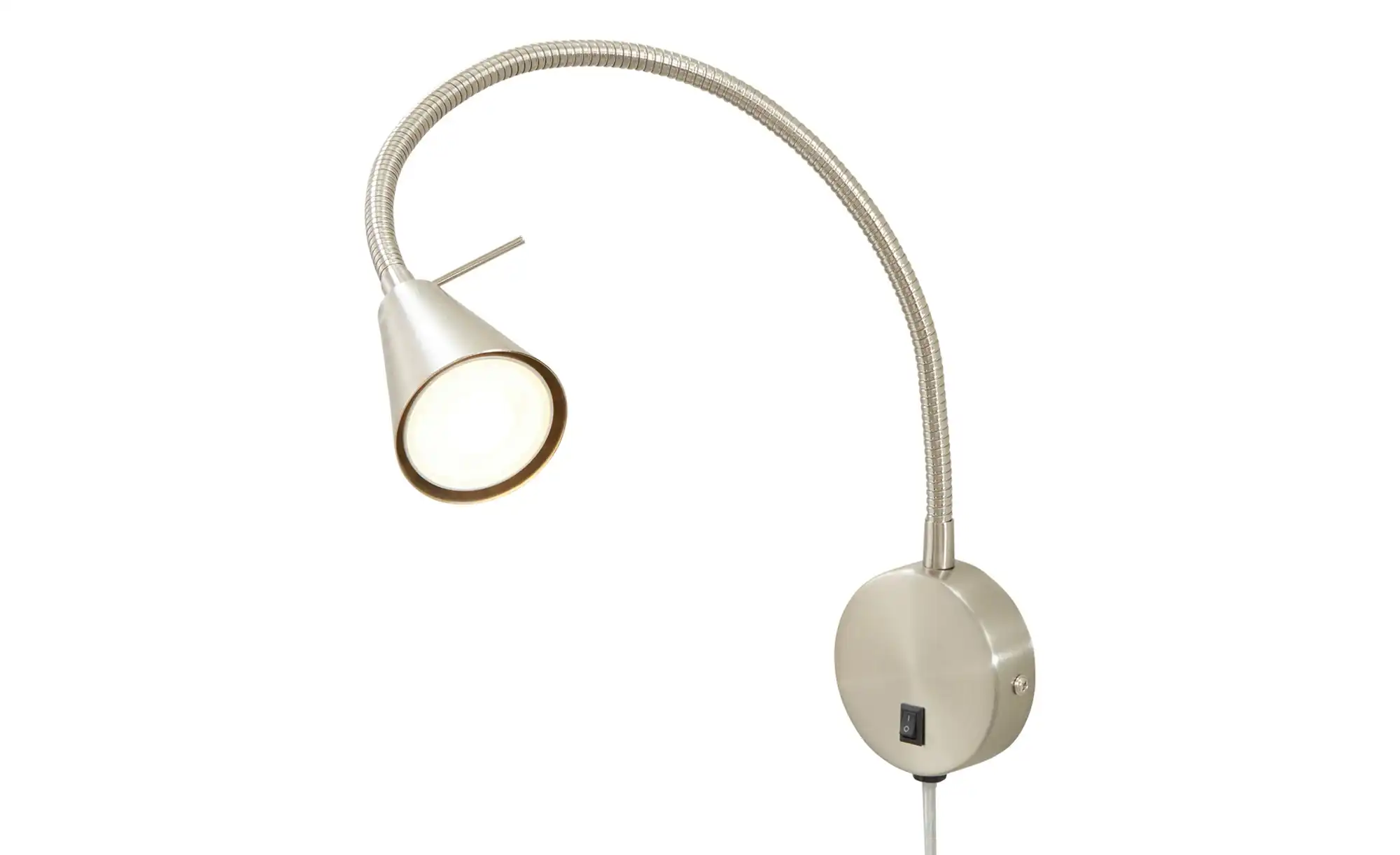LED-Bettleuchte, Nickel-matt