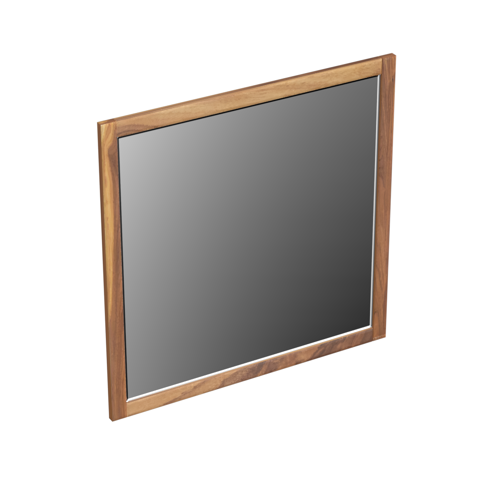 Forzalaqua Gela spiegel 80x80cm pure walnut