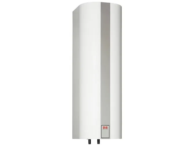 METRO THERM Varmtvandsbeholder, centralvarme 160 ltr. med 0,75 m² hedeflade. HxBxD 1400x460x460 mm. Rør ned.