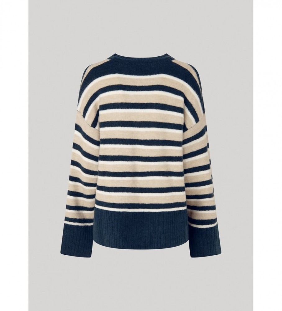 Suéter Debbie azul-marinho da Pepe Jeans