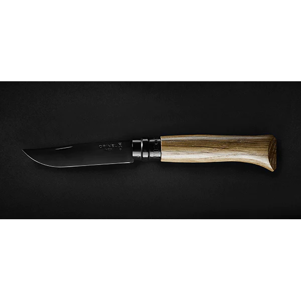 Couteau N°08 Chêne Black tradition Luxe Opinel