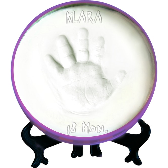 3D-Erinnerungen - Abdruck Set - Geschenkdose - lila