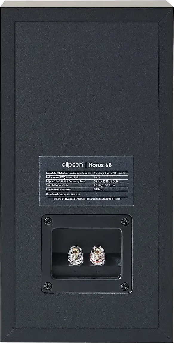Elipson Horus 6B HCM 5.0 Noir carbone Packs enceintes compactes