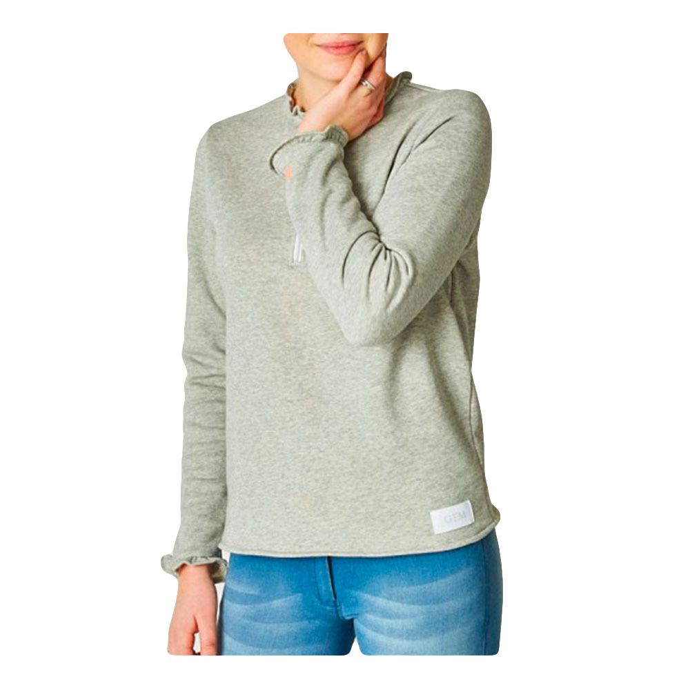Gem NATCHOU - Sweat Femme gris