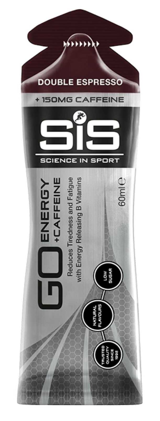 Gel de cafeína Science In Sport 60 ml