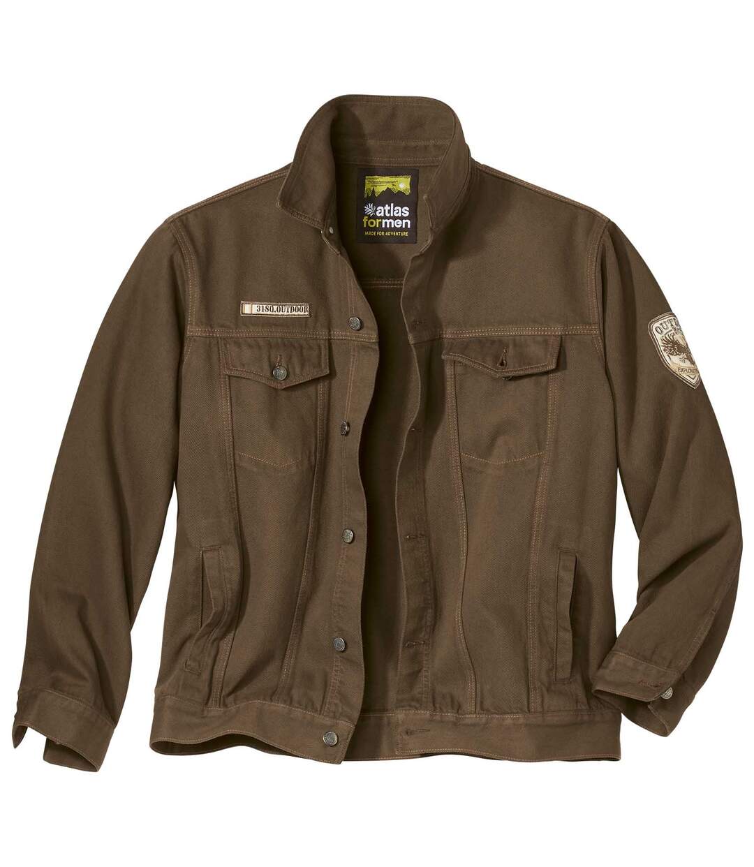 Veste en Jean Brown