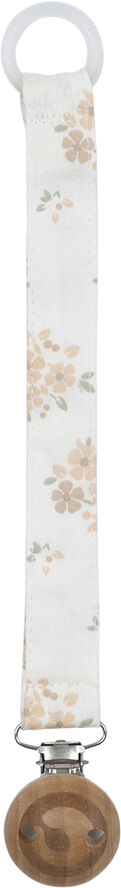Müsli by Green Cotton Sense pacifier string Balsam cream/balsam rose/rose sugar