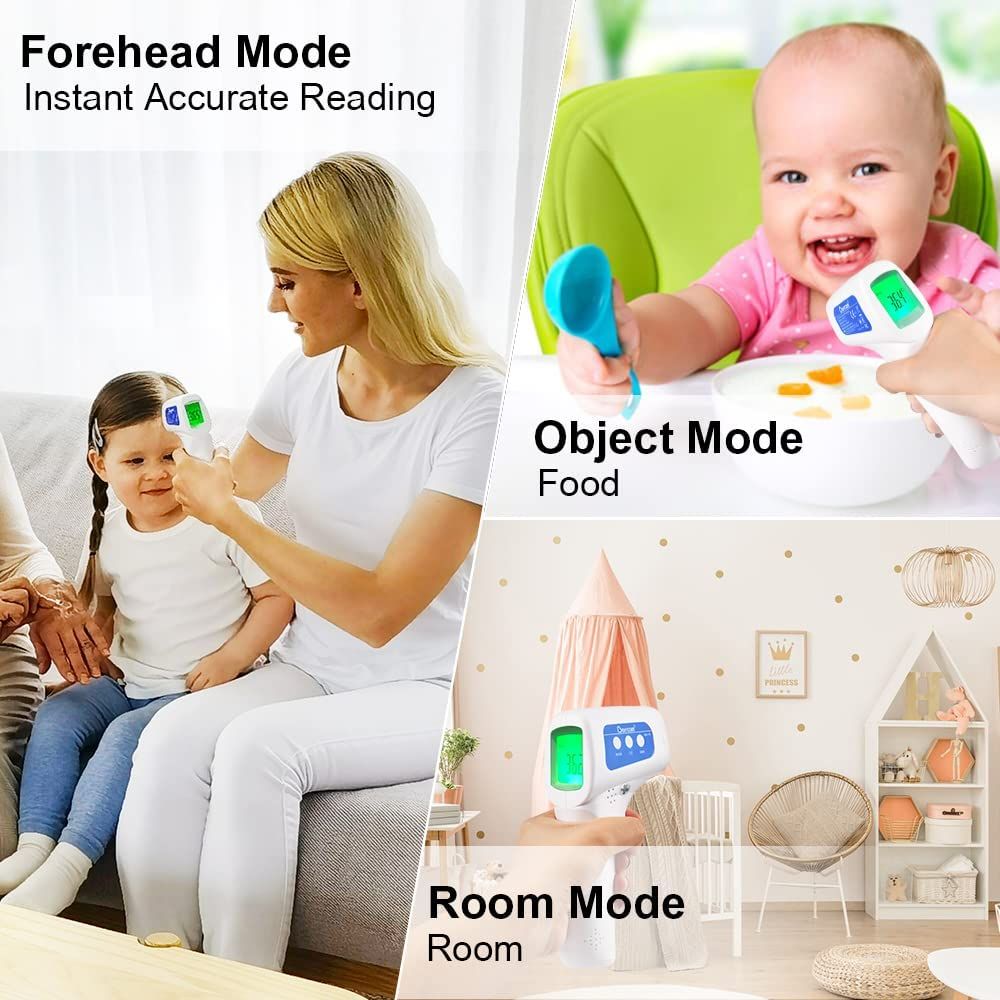 Fieberthermometer Kontaktlos Infrarot Stirnthermometer für Babys Thermometer