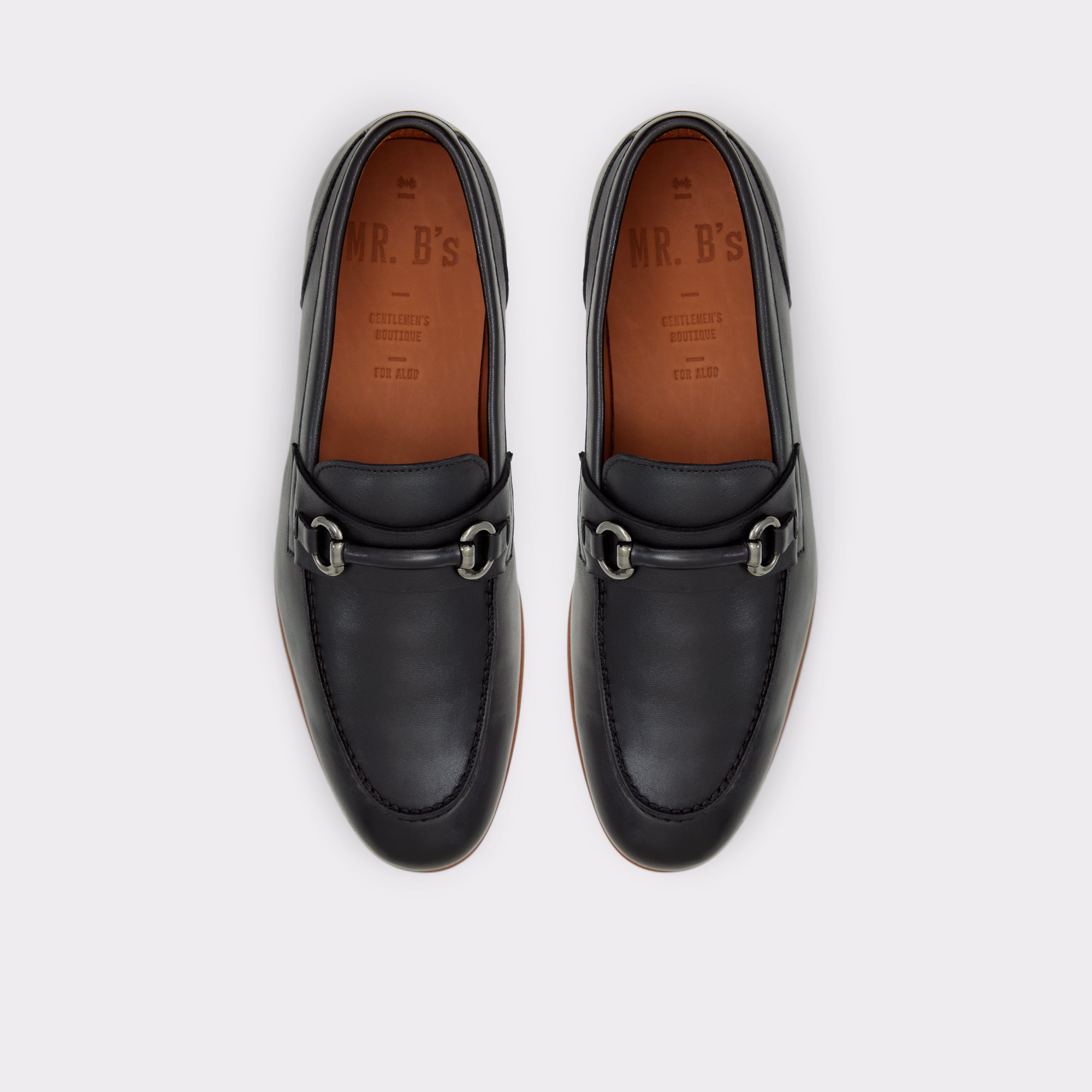 Leopold Black Men Dress Shoes