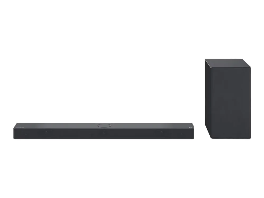 LG SC9S - Lydbarsystem - til TV - 3.1.3-kanal - trådløs - Wi-Fi, Bluetooth - App-kontrolleret - 400 Watt (Total) - sort