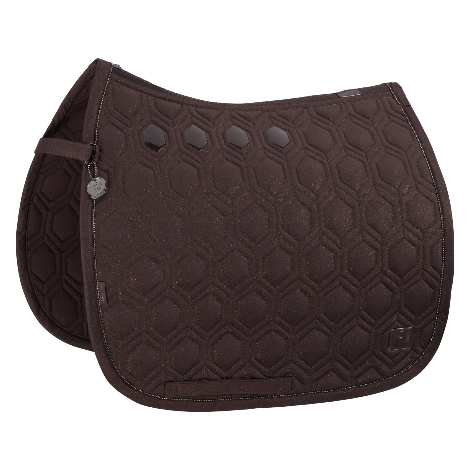 ESKADRON Platinum Schabracke Sparkle Emblem - teak brown