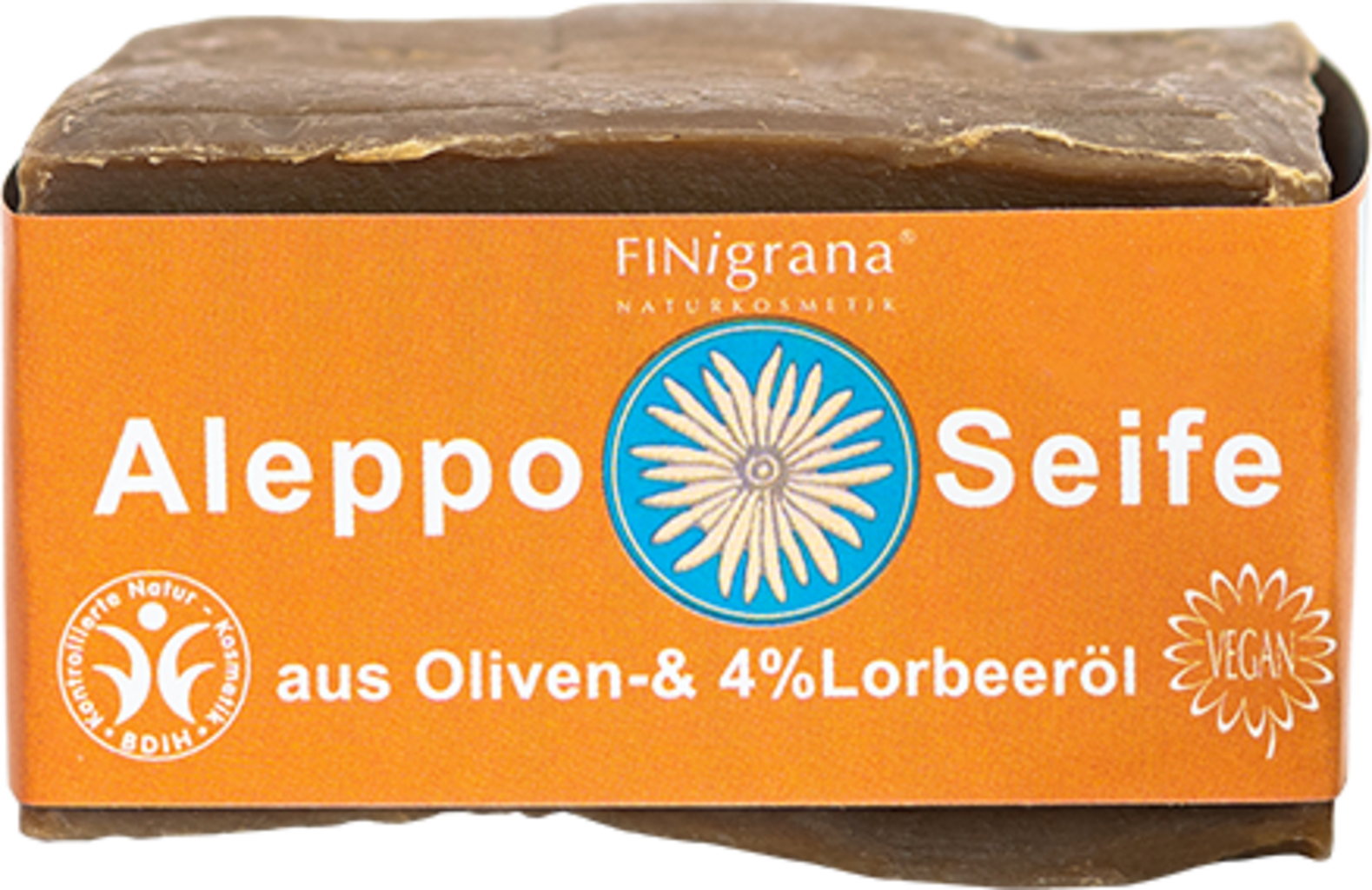 FINigrana®  Alepposeife mit 4 %  Lorbeeröl, 180 g