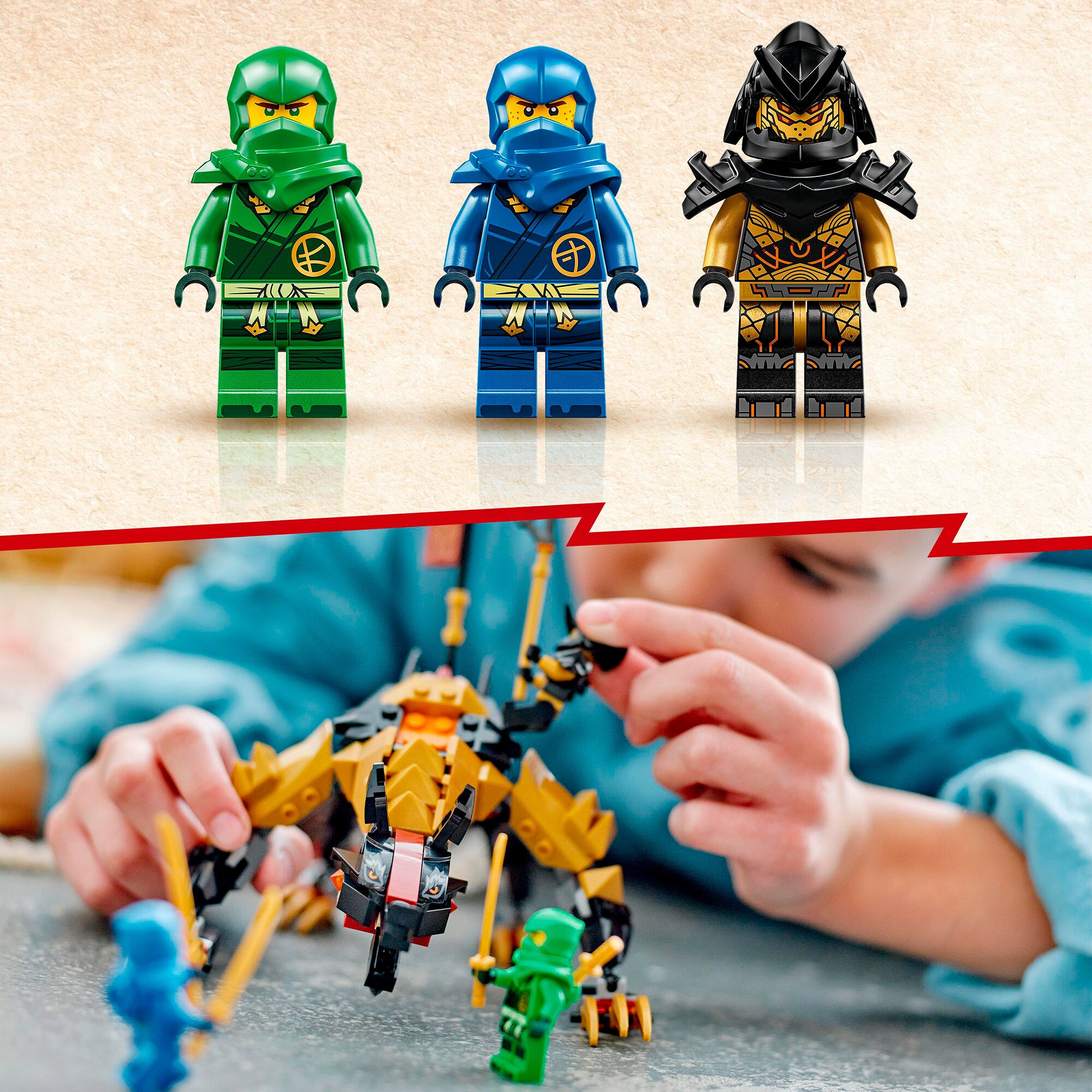 LEGO Konstruktionsspielzeug Ninjago Jagdhund des kaiserlichen Jägers
