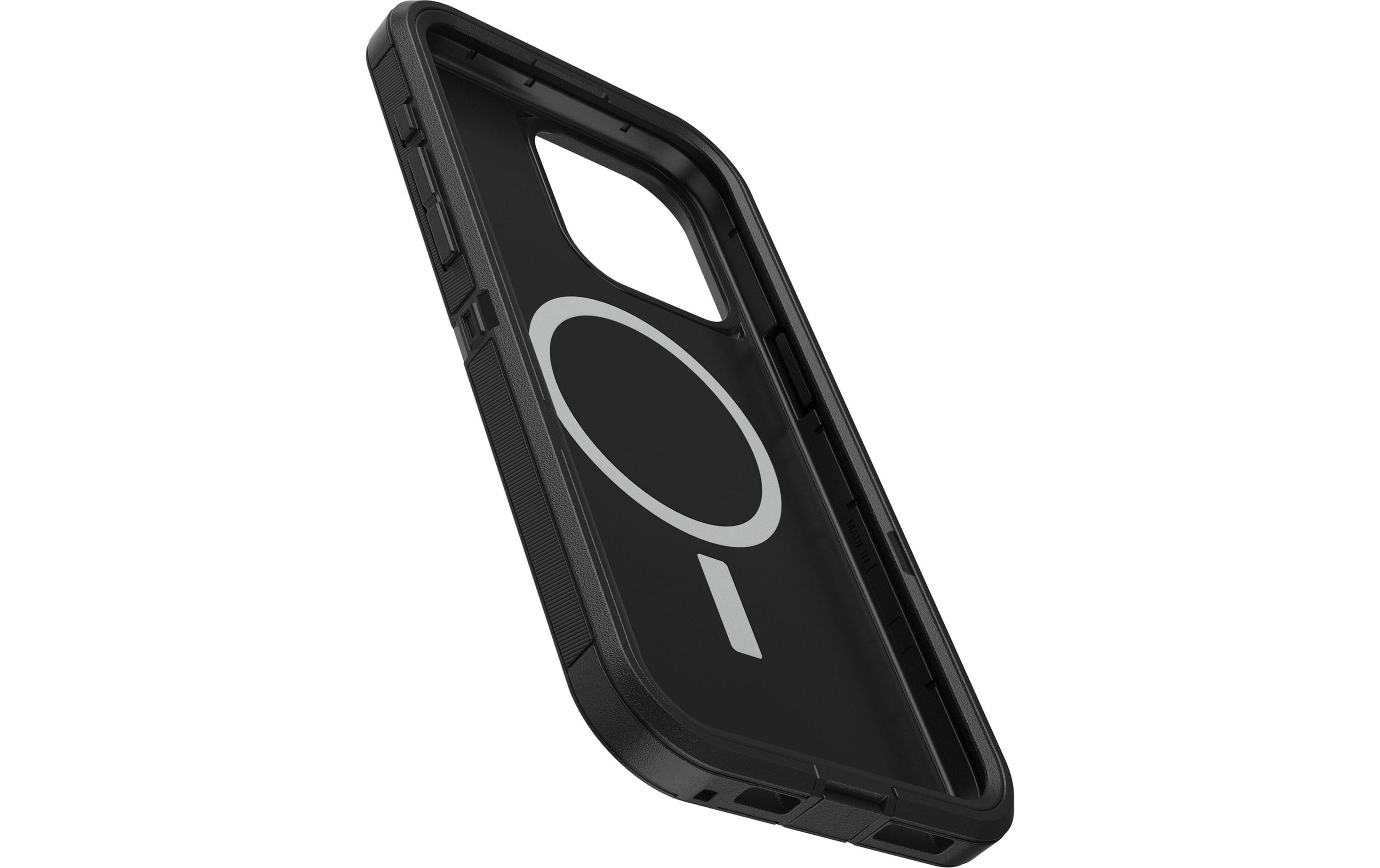 Back Cover Defender XT iPhone 15 Pro Max SchwarzSchutzhülle für das Apple iPhone 15 Pro Max mit MagSafe Lademöglichkeit
