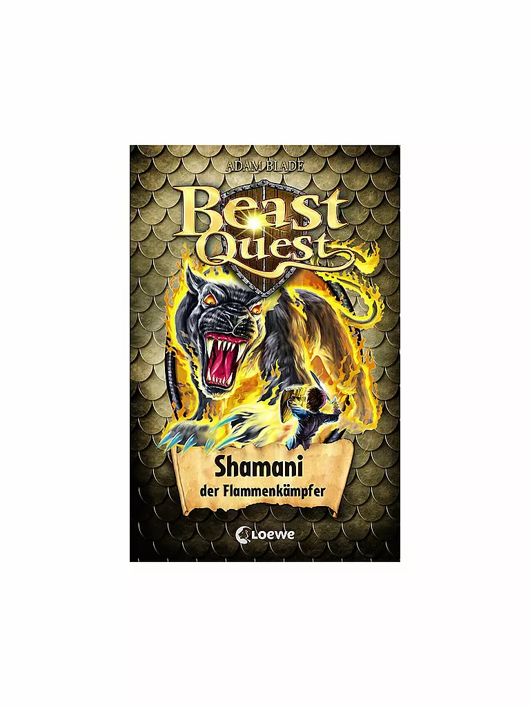 LOEWE VERLAG Buch - Beast Quest - Shamani, der Flammenkämpfer keine Farbe