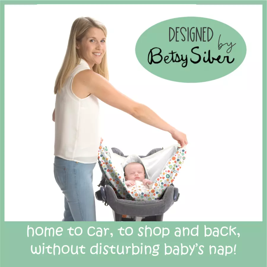 Snugglebundl Tragehilfe Baby Buttons - Organic cotton