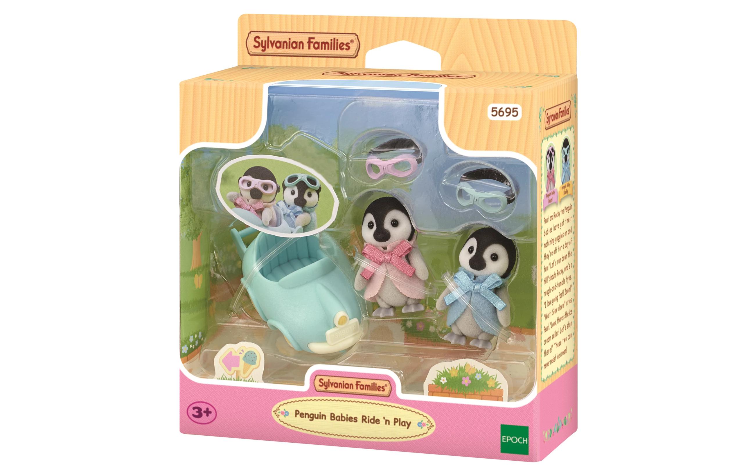 Sylvanian Families Pinguin Fahr- und SpielsetSpiel-Set mit Figuren