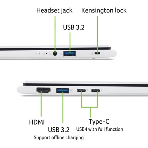 PC portable Acer Swift Edge 14 AI SFE14-51T-57CF 14