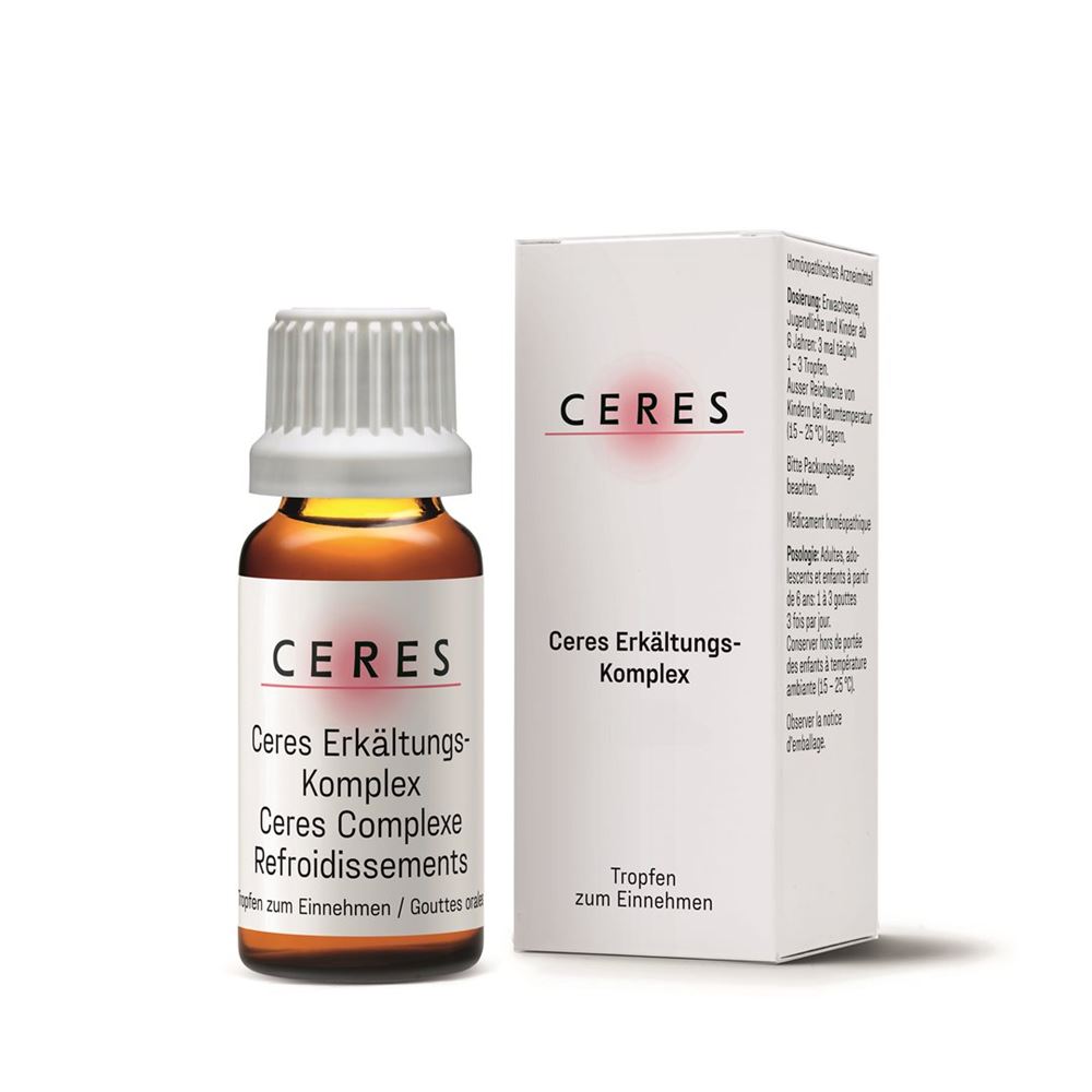 CERES Erkältungs-Komplex<br>20 ml, Flasche, Tropfen zum Einnehmen, Flüssigkeit