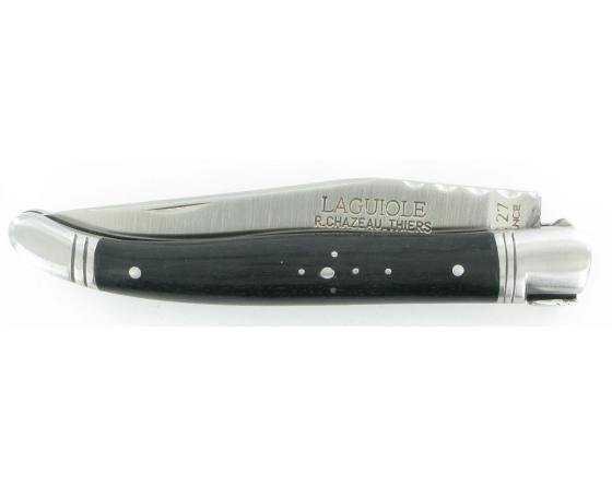 Laguiole Ebène Couteau de poche Laguiole par Chazeau Honoré