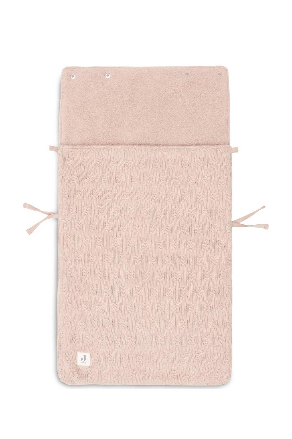 universele voetenzak autostoel/kinderwagen cat 0 Grain Knit - Wild Rose