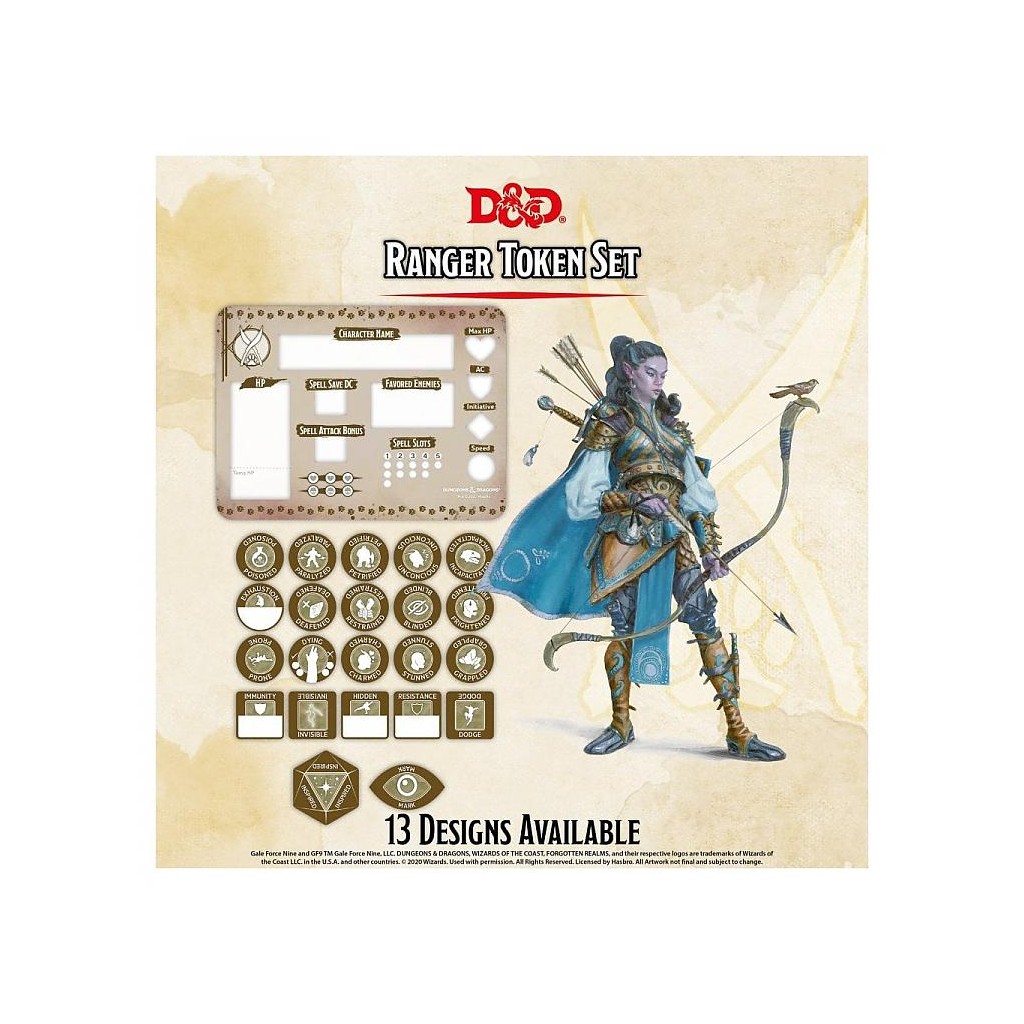 D&D - Ranger Token Set