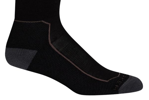 HIKE  MEDIUM Damen-Merino-Socken  blackmonsoonmink  M=38-40