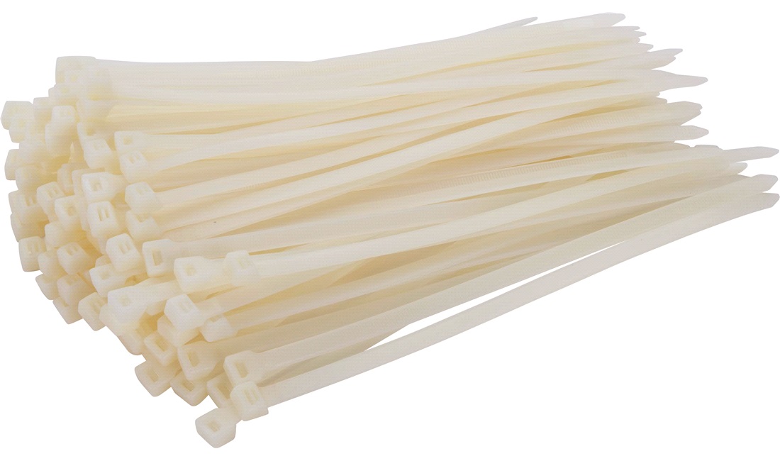 Strips hvid 7,6x250mm 100stk Polar