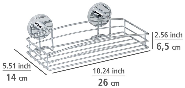 WENKO Duschablage 1 Etage