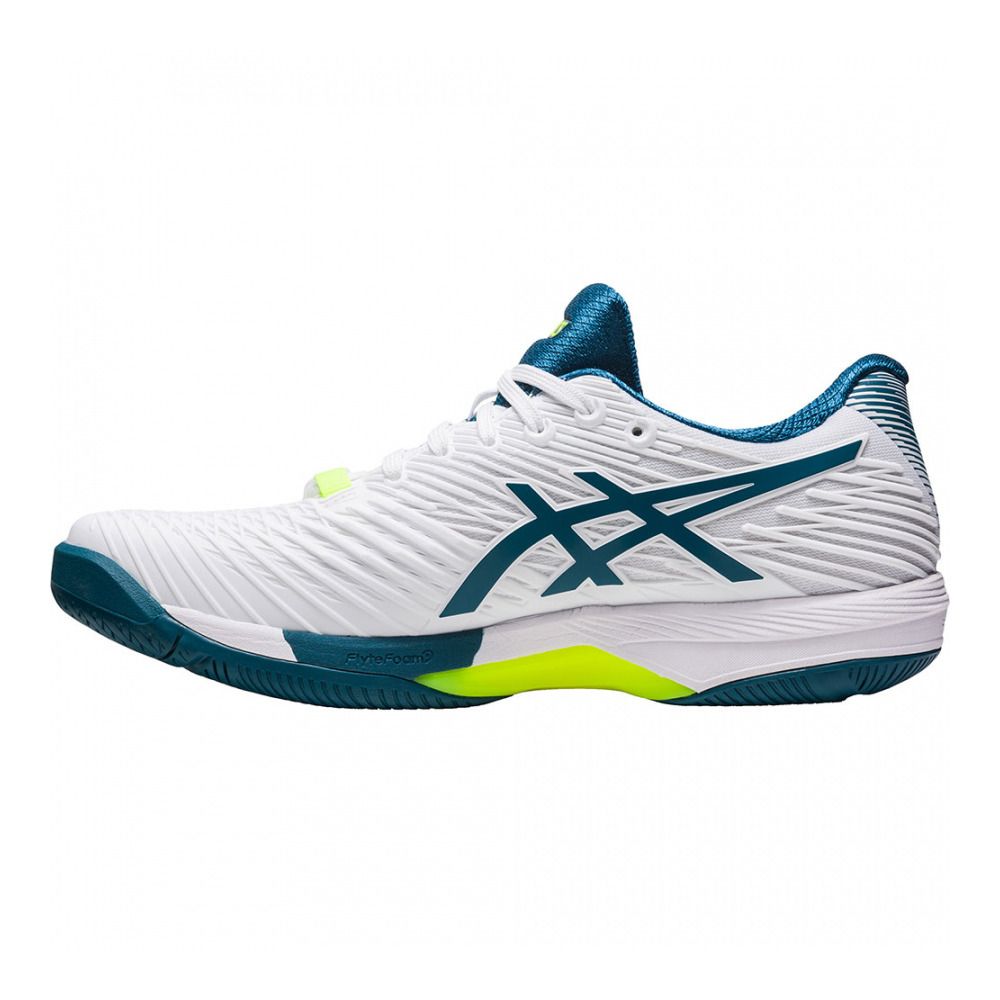 Asics SOLUTION SPEED FF 2 - Chaussures de tennis Homme white/restful teal