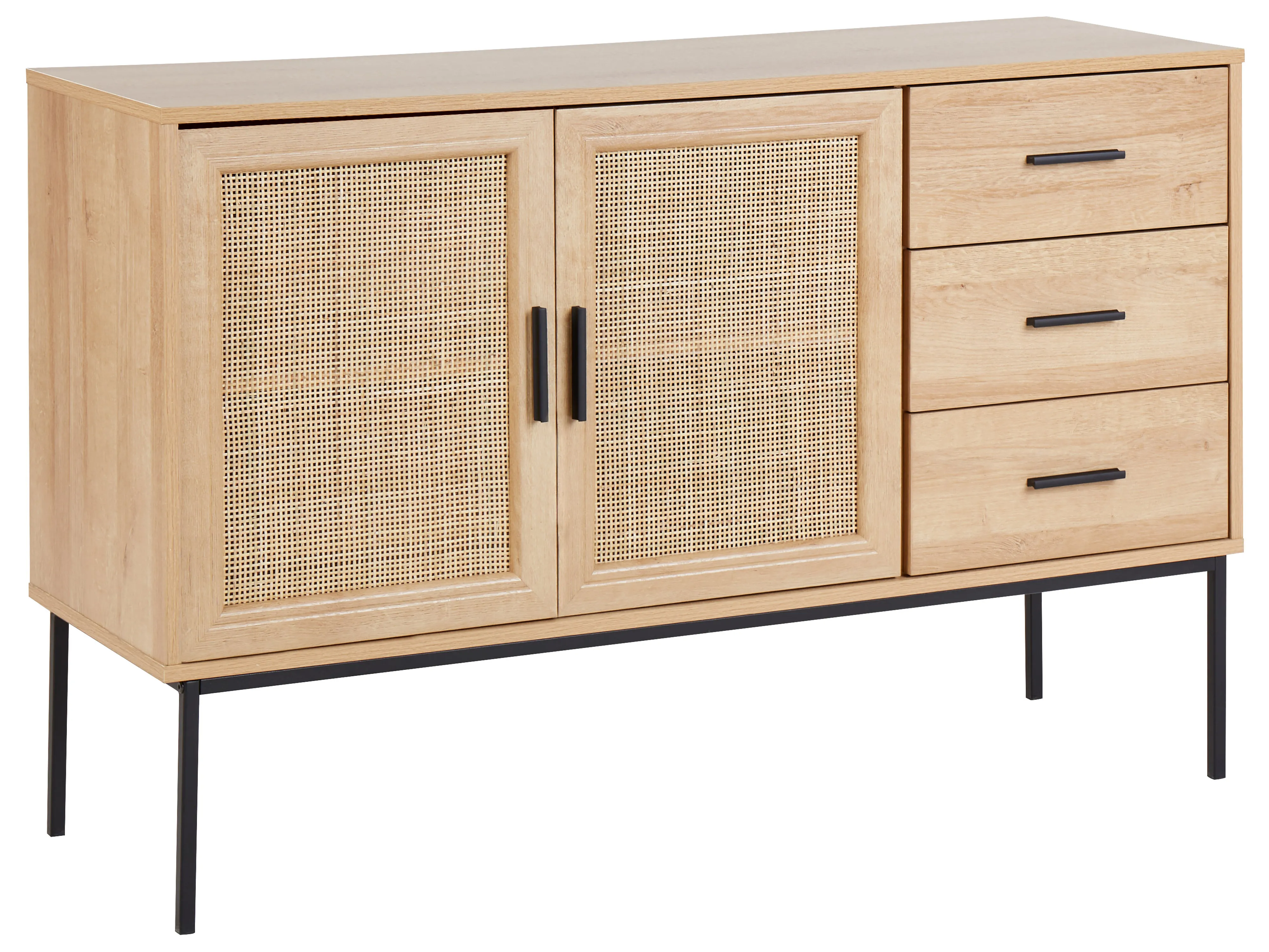Dressoir met 2 deuren PASCO Lichtbruin