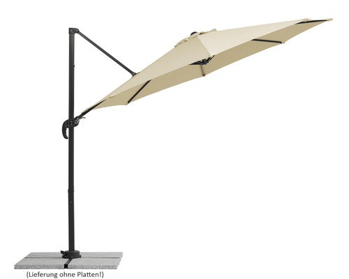 Schneider Rhodos Junior parasol Ø 300 cm naturel