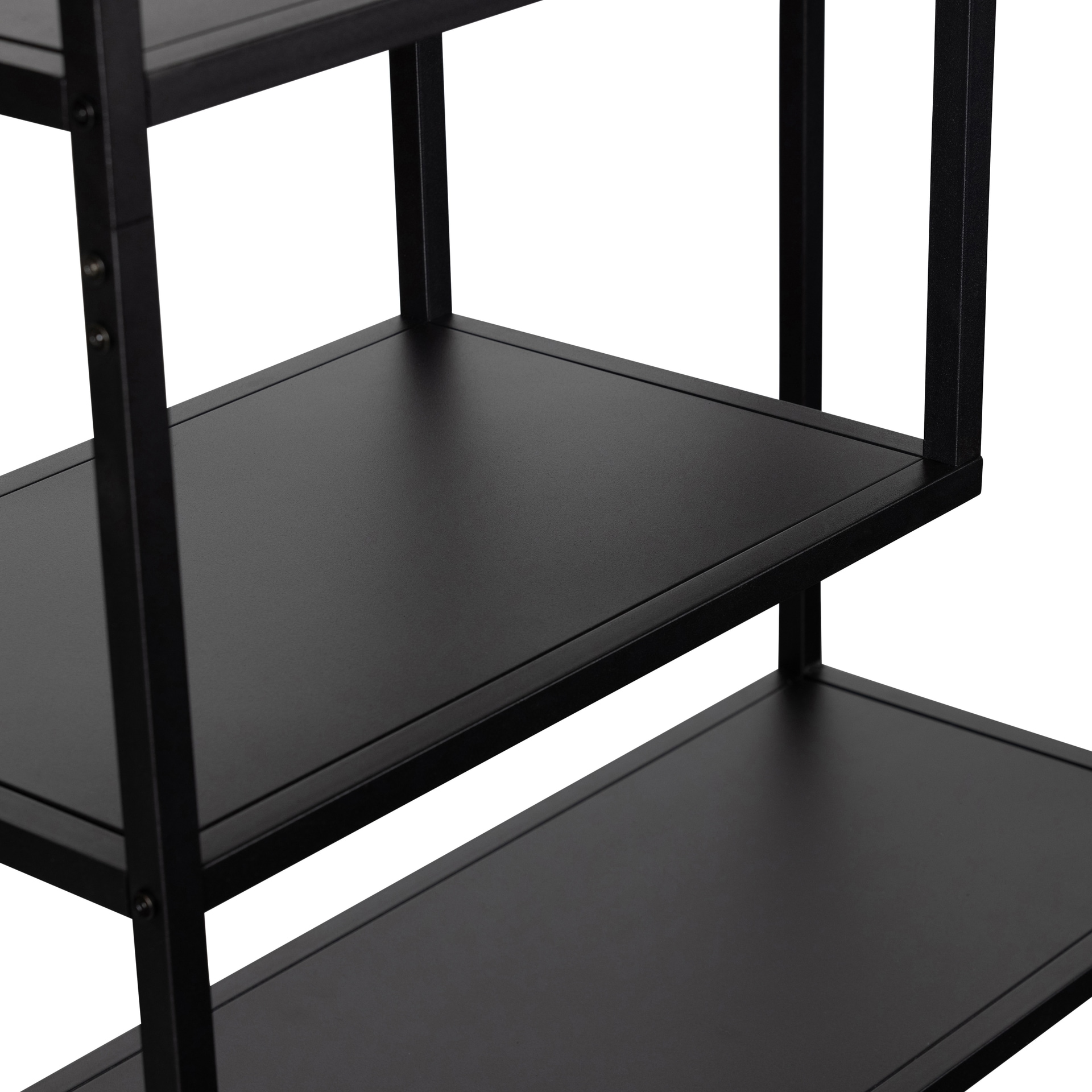 Regalschrank TEUN 85 x 188 cm schwarz