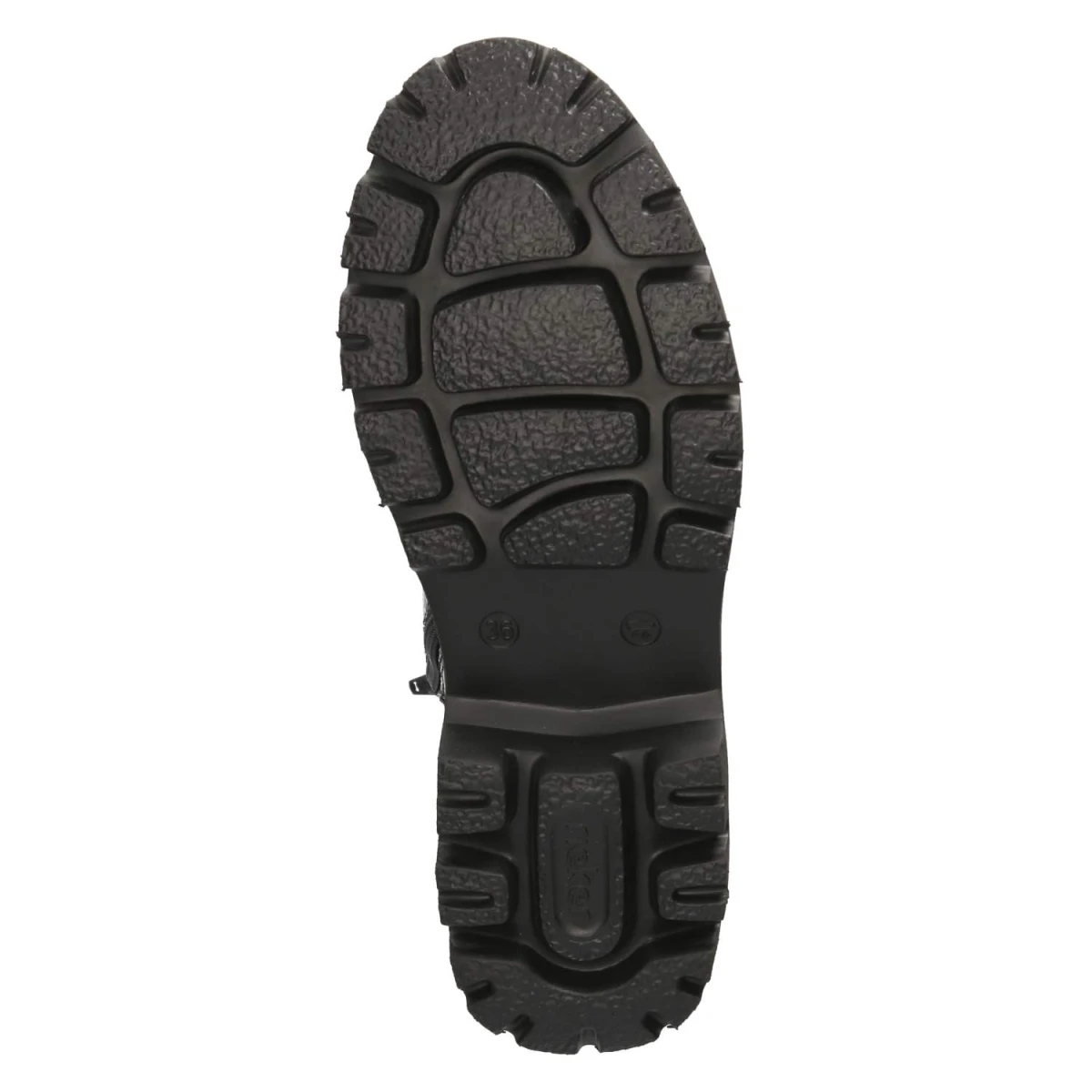 RiekerSchnürstiefeletten - black