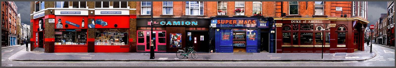 Brewer Street by Larry Yust - Limited Edition. Edition of: 150. Signed.