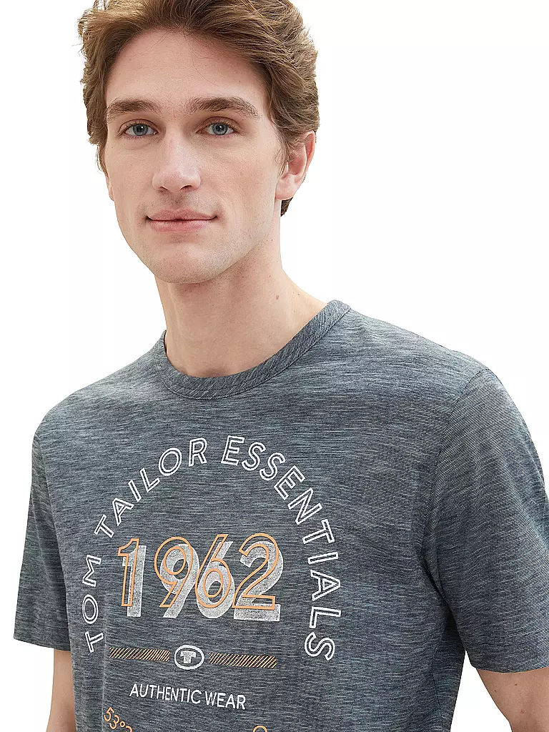 TOM TAILOR T-Shirt grau