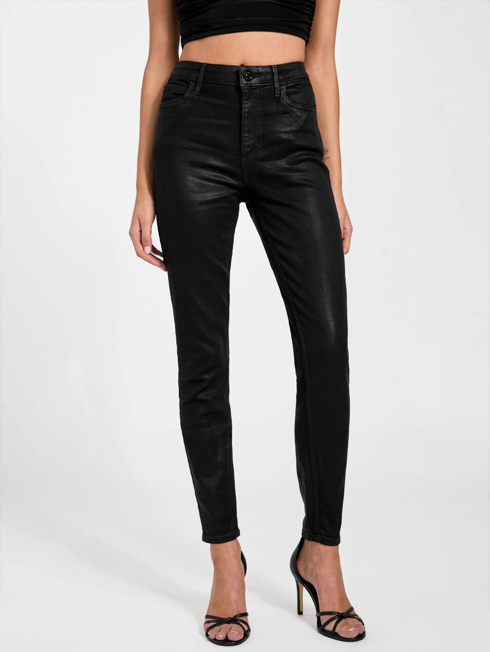 Calça jeans skinny 1981 com revestimento ecológico