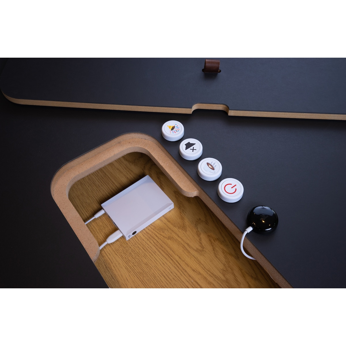 Flic 2 Starter Kit hub + 4 stk. knapper (hvit)
