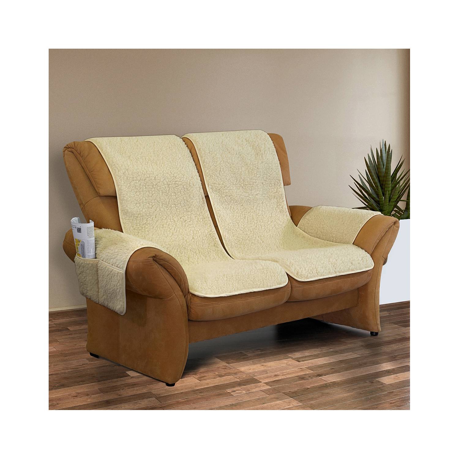 Erwin Müller Sessel- und Sofaschoner-Set 4-teilig