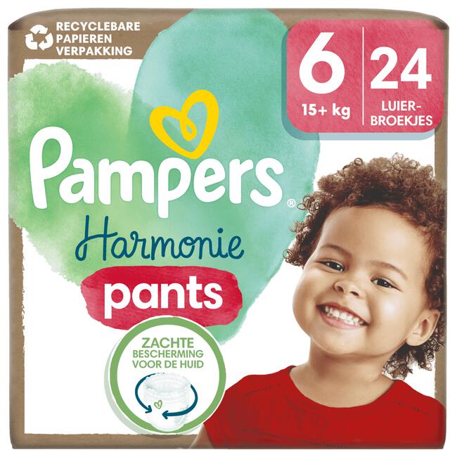 Pampers Harmonie Pants Luierbroekjes Maat 6 15+ KG 24 stuks