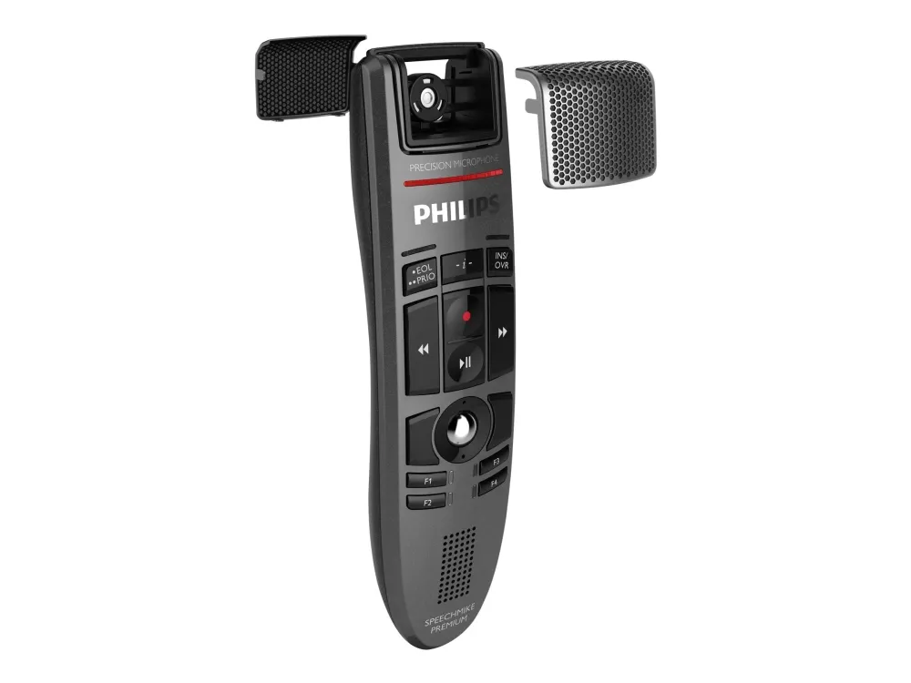 Philips SpeechMike Premium USB LFH3500 - Højttalermikrofon - mørk perle grå